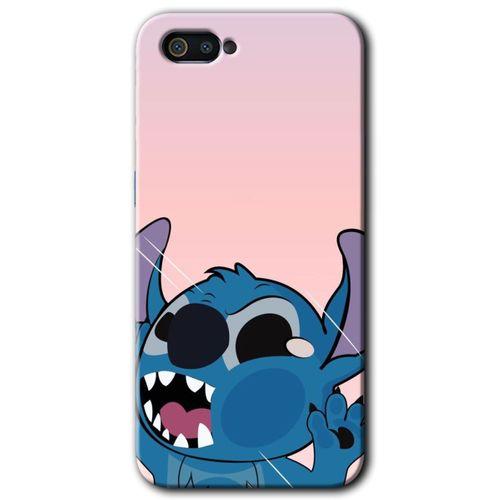 Realme C2 Kılıf HD Desen Baskılı Arka Kapak - Stitch