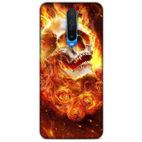 Xiaomi Redmi K30 5G Uyumlu Kılıf Motorsiklet (19) Kılıfları Kurukafa