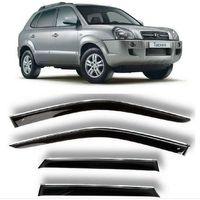 Hyundai Tucson Uyumlu 2004 2014 Kromlu Cam Rüzgarlığı Parça