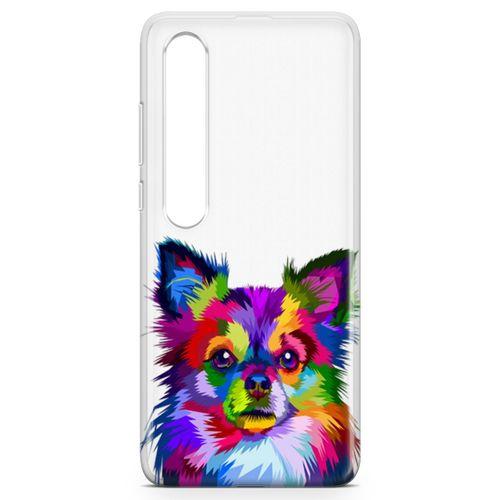 Xiaomi Mi 10 Pro Kılıf Renkli Köpek Arka Kapak Koruma Desenli Full Koruyucu