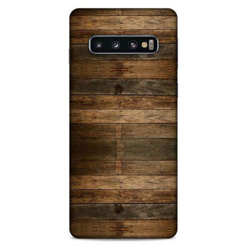 Lopard Samsung Galaxy S10 Uyumlu Kılıf Wood'X (19) Kılıfları Baskılı