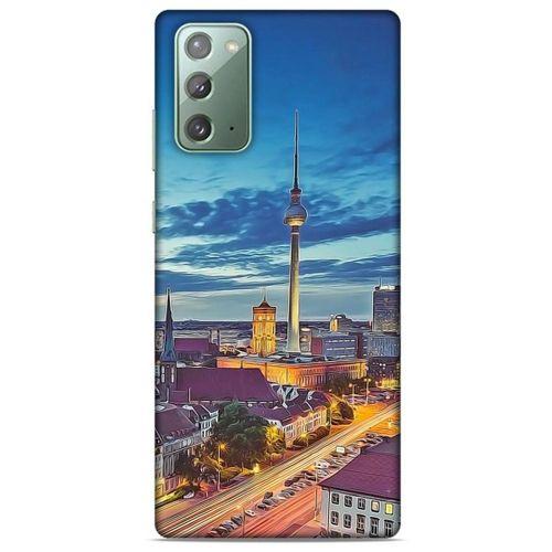 Samsung Galaxy Note 20 Kılıf Almanya (50) Shockproof Kılıf Berlin Capital