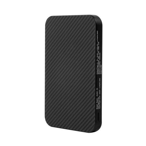 Raptic S4 Aramid-Skin M-safe Şarj Özellikli Ultra İnce 600D Powerbank 15W 5000mAh