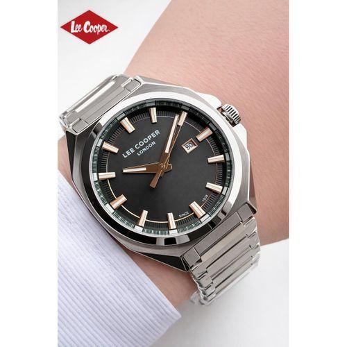 Lee Cooper Erkek Kol Saati 50 Mt Suya Dayanıklı Çelik Kordon Bileklik Hediyeli VS.BLKT.0915