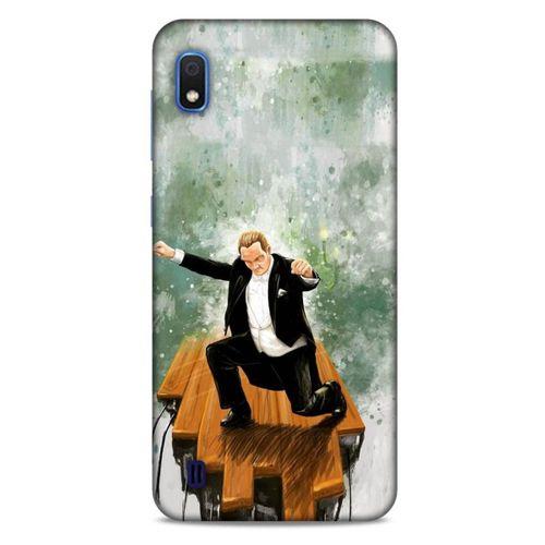 Samsung Galaxy A10 Kılıf Atatürk (42) Rugged Armor Kılıf Yeşil Tasarım