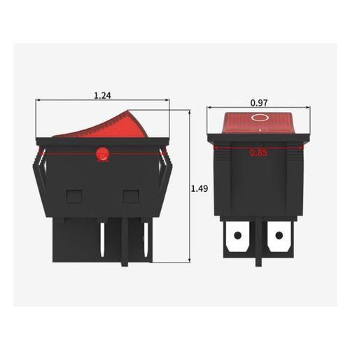 Rocker Switch Kutusu (Bu ürün Sadece Plastik parçadır - Almadan Önce Soru Sorabilirsiniz)