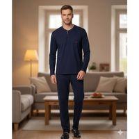 Pijalux Uzun Kollu  Erkek  Pijaması 2053