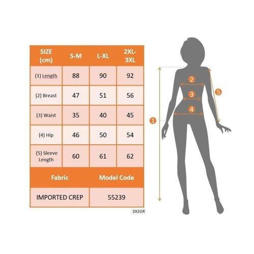Kadın Uzun Kollu V Yakalı Taşlı Mini Ithal Krep Elbise