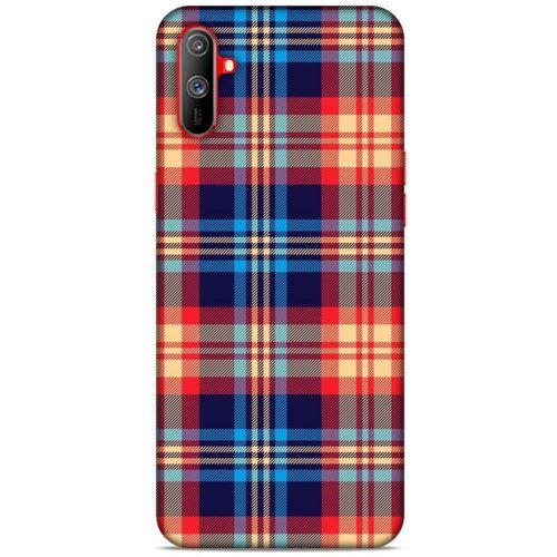 Gömlek (46) Desenli Silikon Kapak Telefon Kabı Oppo Realme C3 Kılıf