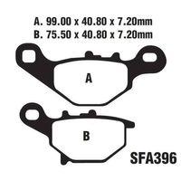 SEVGENT Ön Fren Disk Balatası Sfa396 Suzuki An 125(1995-2000) - Address 110(2015-2016)