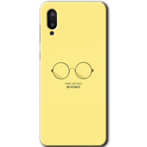 MRCİLETİSİM Samsung Galaxy A02 Kılıf Baskılı Kapak - Be Honest +Tam Ekran Koruyucu