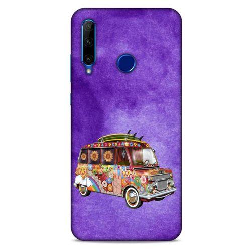 Retro (39) Desen Liquid Crystal Kılıf Renkli Huawei Honor 20 Lite Kılıf