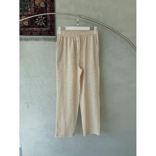 Erkek İthal Yıkamalı Keten Pantolon