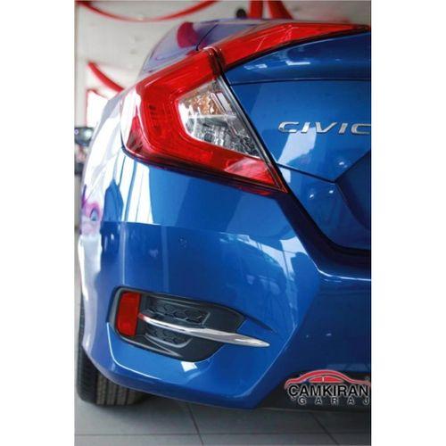 Honda Civic Uyumlu Fc5 2016-2020 Arka Sis Orta Çıta Nikelaj