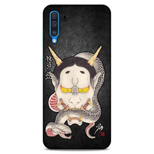 Lopard Samsung Galaxy A50 Uyumlu Kılıf Tattoo's (50) Shockproof Kılıf Hannya Kijo Dövme