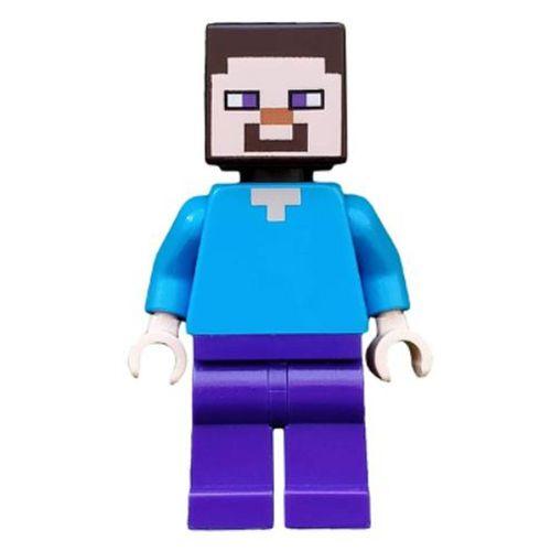 Lego Minifigür Minecraft Steve (Light Nougat)  min009