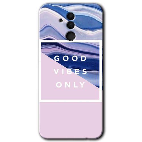 Huawei Mate 20 Lite Kılıf HD Desen Baskılı Arka Kapak - Good Vibes
