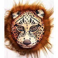 Kahverengi Saçlı Yeleli Aslan Maskesi Eva Mega Peluş