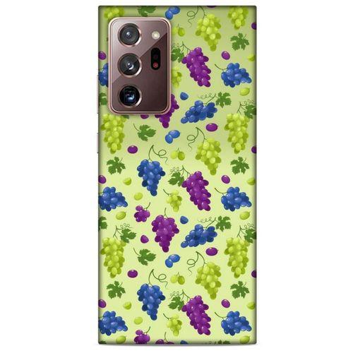Frutix Üzüm 02 Samsung Galaxy Note 20 Ultra Kılıf Desenli Silikon