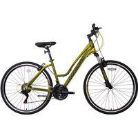 Kron TX75 Lady 28 Jant Trekking Bisiklet Çağla Yeşil Sarı Siyah 43 cm