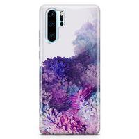 Huawei P30 Pro Kılıf Galaxy Wall Arka Kapak Koruma Desenli Full Koruyucu