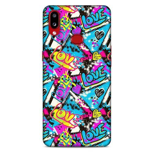 Graffitix (23) Desenli Silikon Kapak Samsung Galaxy A10s Kılıf
