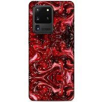 Mermer Desenli (45) Tema Liquid Air Kılıf Şarap Samsung Galaxy S20 Ultra Kılıf
