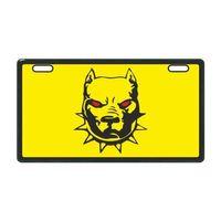 SEVGENT Sarı Pitbull E-Bike Plakalık