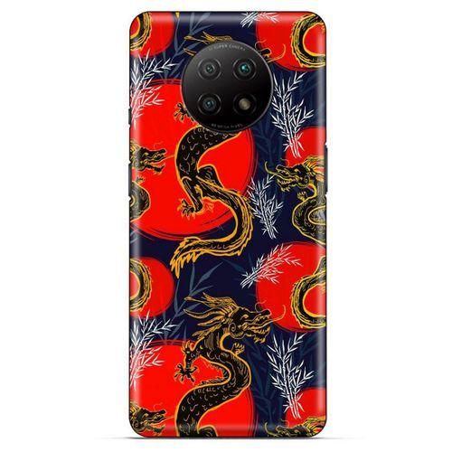 Xiaomi Redmi Note 9T Kılıf Dragons (30) Silicone Case Ejderha Cizimi