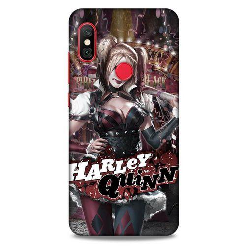 Xiaomi Redmi Note 6 Pro Uyumlu Kılıf Harley Quinn (41) Tank Kılıf Lime