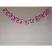 İYİKİ DOĞDUN BANNER PEMBE