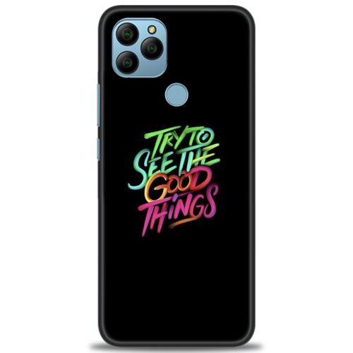 General Mobile GM 21 Kılıf HD Baskılı Kılıf - Good Things + Tam Ekran Koruyucu