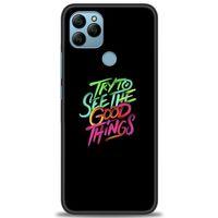 General Mobile GM 21 Kılıf HD Baskılı Kılıf - Good Things + Tam Ekran Koruyucu