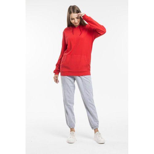 Kadın Kapş. Kanguru Cepli Sweatshirt spr21k25