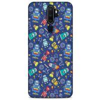 Retro (7) Desen Telefon Kılıfı Renkli Oppo A9 2020 Kılıf