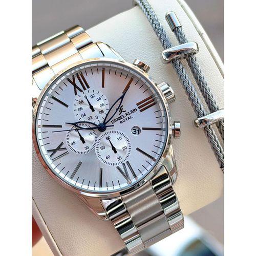 Daniel Klein İtalyan Tasarım Bileklik Hediyeli 2 Yıl Garantili 3 Atm Erkek Kol Saati K.KN.10984.1