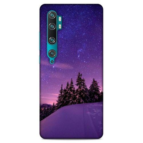 Lopard Xiaomi Mi Cc9 Pro Uyumlu Kılıf Gece'S (4) Koruma Kılıfı Mor