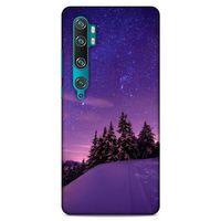 Lopard Xiaomi Mi Cc9 Pro Uyumlu Kılıf Gece'S (4) Koruma Kılıfı Mor