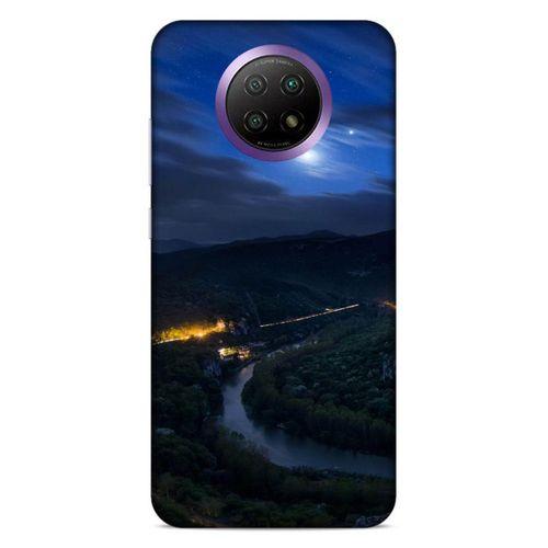 Lopard Xiaomi Redmi Note 9 5g Uyumlu Kılıf Gece'S (50) Shockproof Kılıf Şehir Işıkları