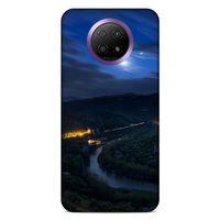 Lopard Xiaomi Redmi Note 9 5g Uyumlu Kılıf Gece'S (50) Shockproof Kılıf Şehir Işıkları