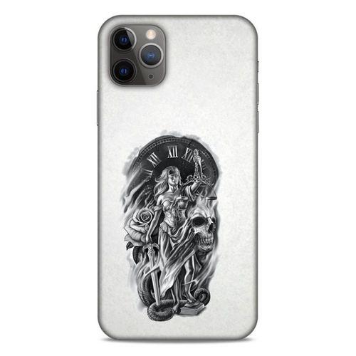 Lopard Apple Iphone 11 Pro Max Uyumlu Kılıf Tattoo's (44) Tough Armor Kılıf Terazi