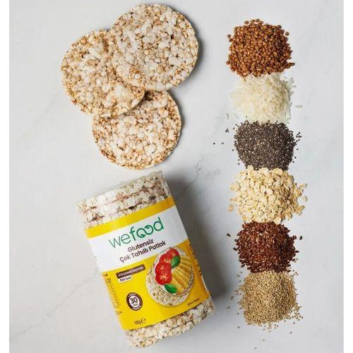 Wefood Çok Tahıllı Pirinç Patlağı 100 Gr