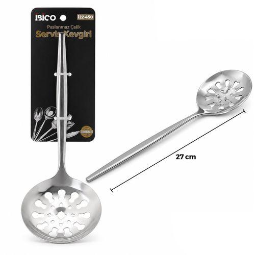 Krom metal servis kevgir 27cm