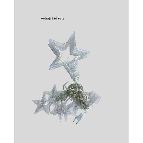 3x3 Metre Yıldız Peri Led Perde Işık Romantik Dekorasyon