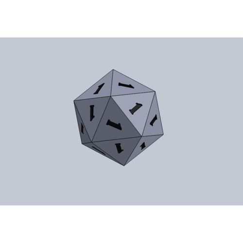 Hepsi ya da Hiç D20 (Bu ürün Sadece Plastik parçadır - Almadan Önce Soru Sorabilirsiniz)