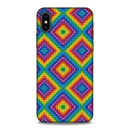 Lopard Apple iPhone XS Uyumlu Kılıf BloX (2) Kabı Karışık Çok Renkli