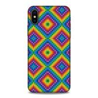 Lopard Apple iPhone XS Uyumlu Kılıf BloX (2) Kabı Karışık Çok Renkli