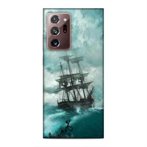 Samsung Galaxy Note 20 Ultra Kılıf Mistik Gemi Arka Kapak Silikon Koruma Full Koruyucu