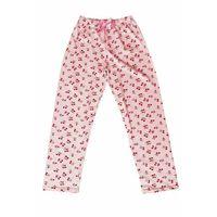 Beli Lastikli Mevsimlik Viskon Penye Pantolon Pembe