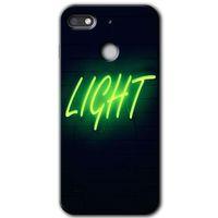 Potkal Hediye Fabrikası General Mobile GM 8 Go Kılıf HD Desen Baskılı Arka Kapak - Neon İnscription